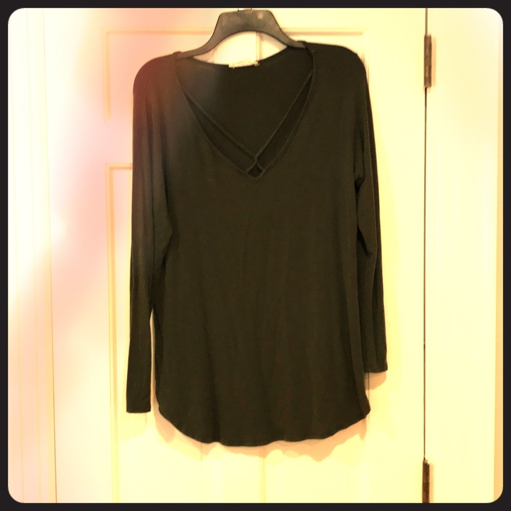 Olive Green LS Shirt